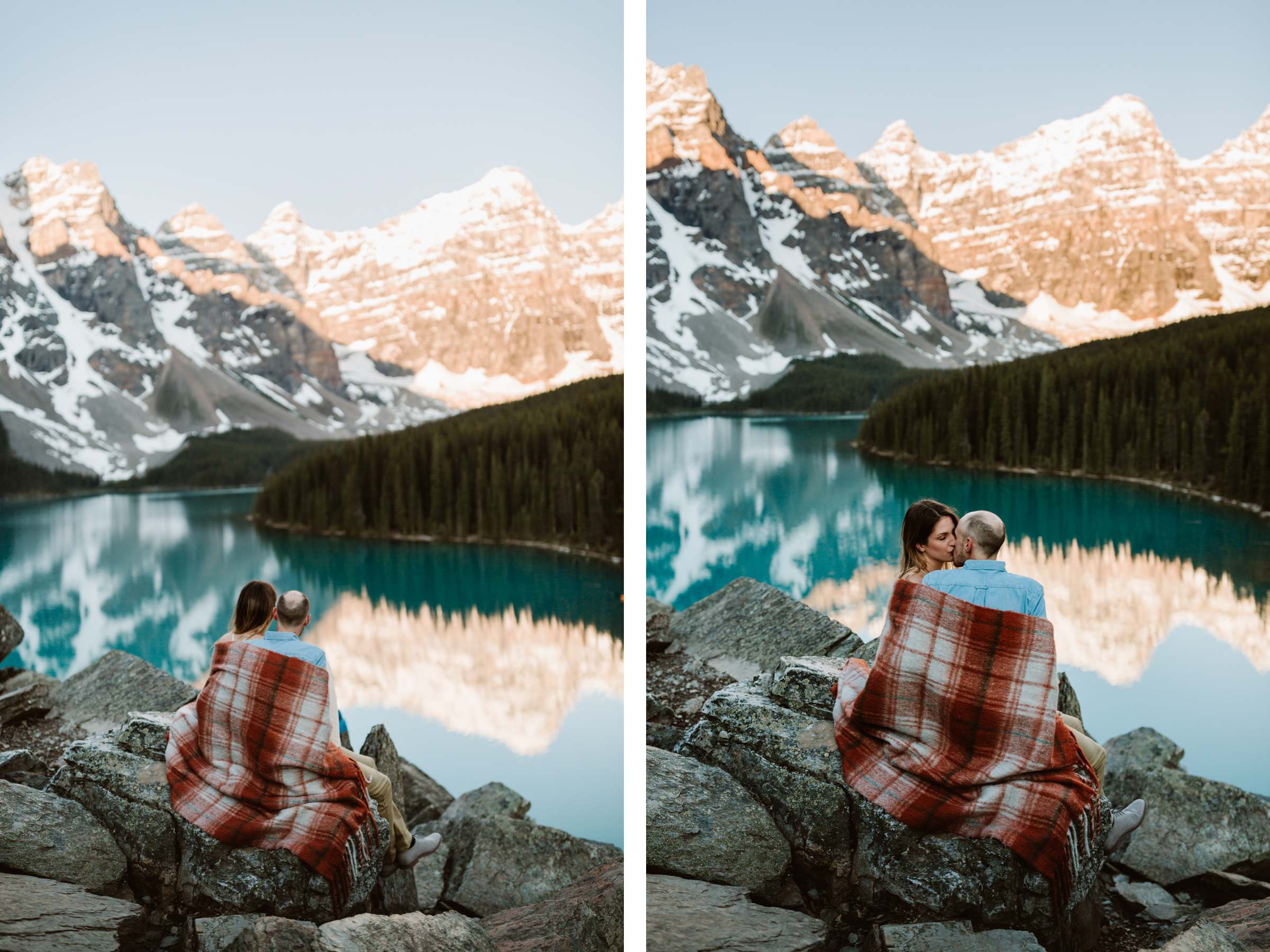 Adventure Elopement Photographers at Moraine Lake - Image 10