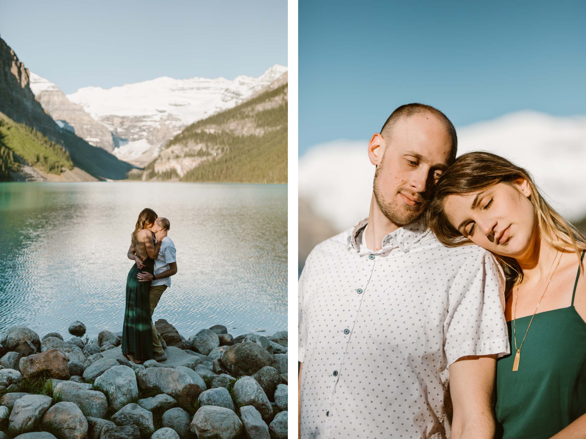 Adventure Elopement Photographers at Moraine Lake - Image 23