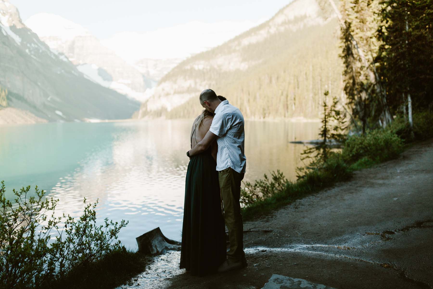 Adventure Elopement Photographers at Moraine Lake - Image 24