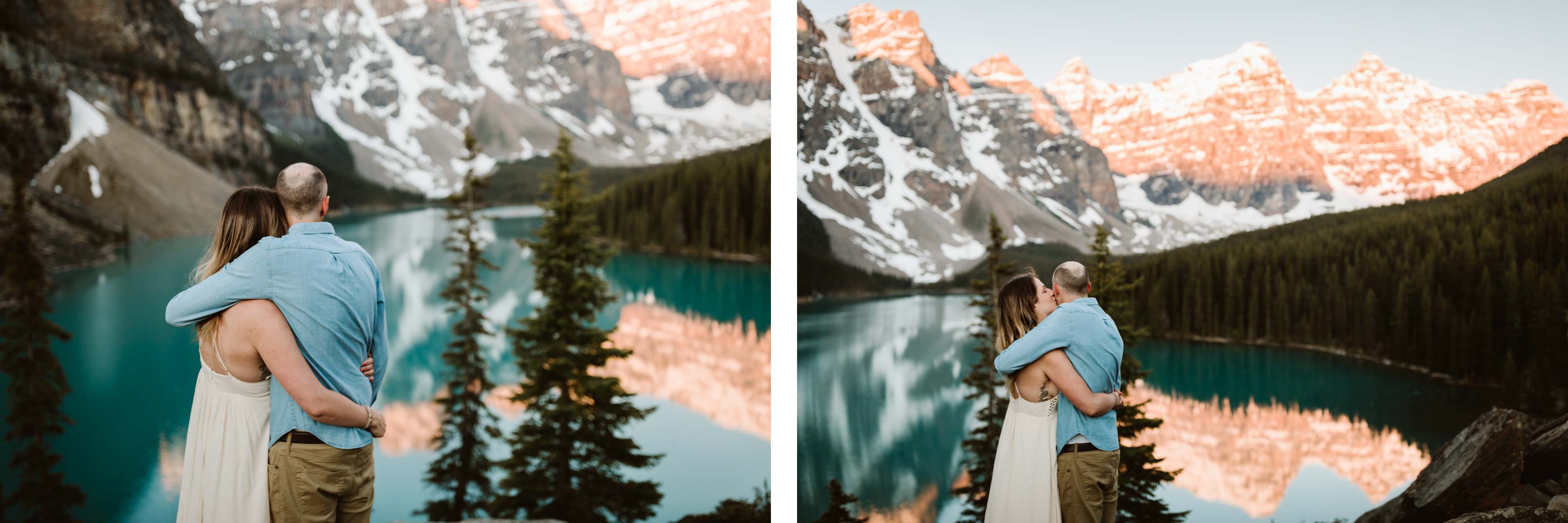 Adventure Elopement Photographers at Moraine Lake - Image 6