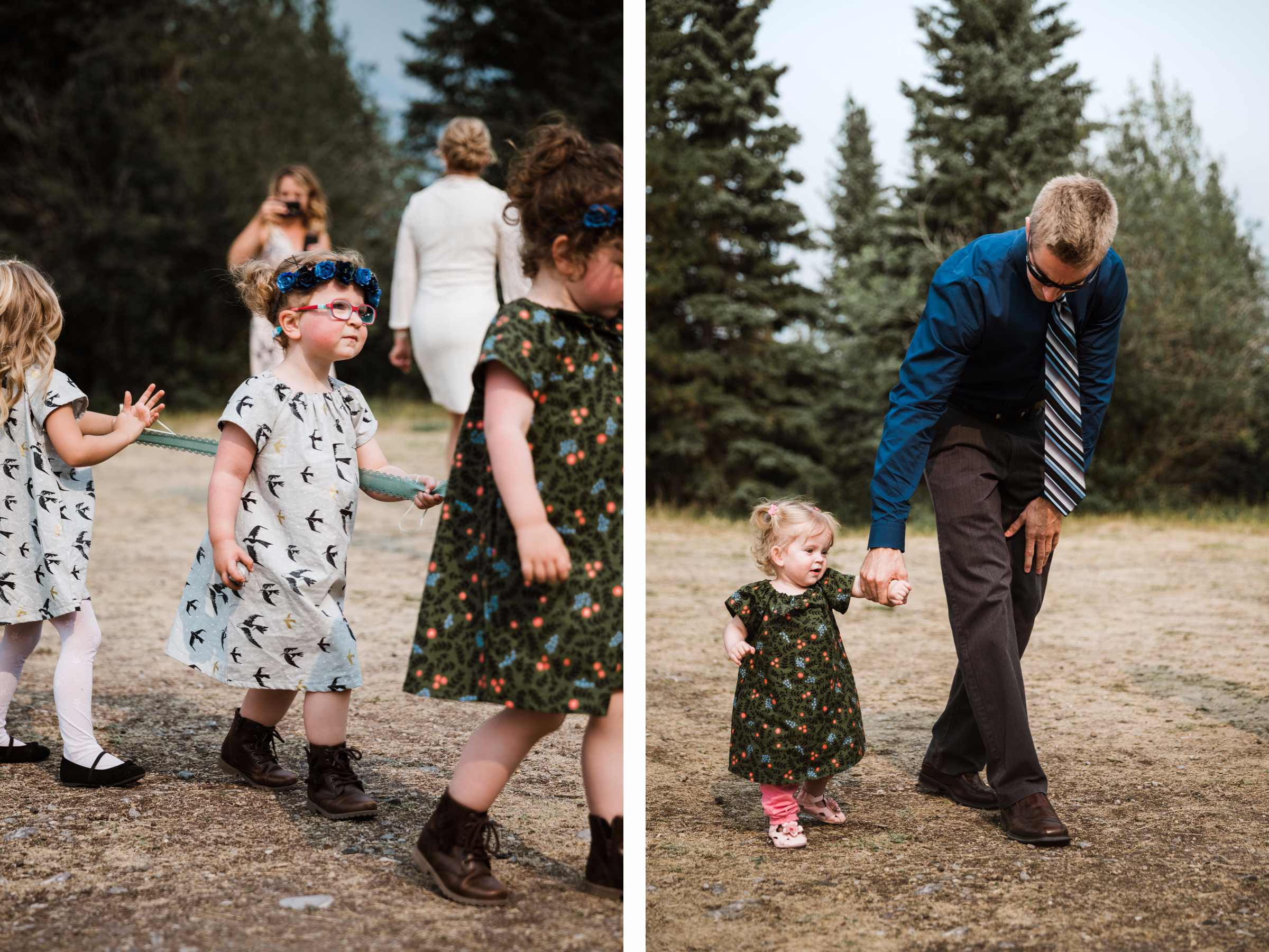 Calgary wedding photographer at Canmore and Banff destination elopement wedding in rocky mountains, Alberta, Canada - Photo 4