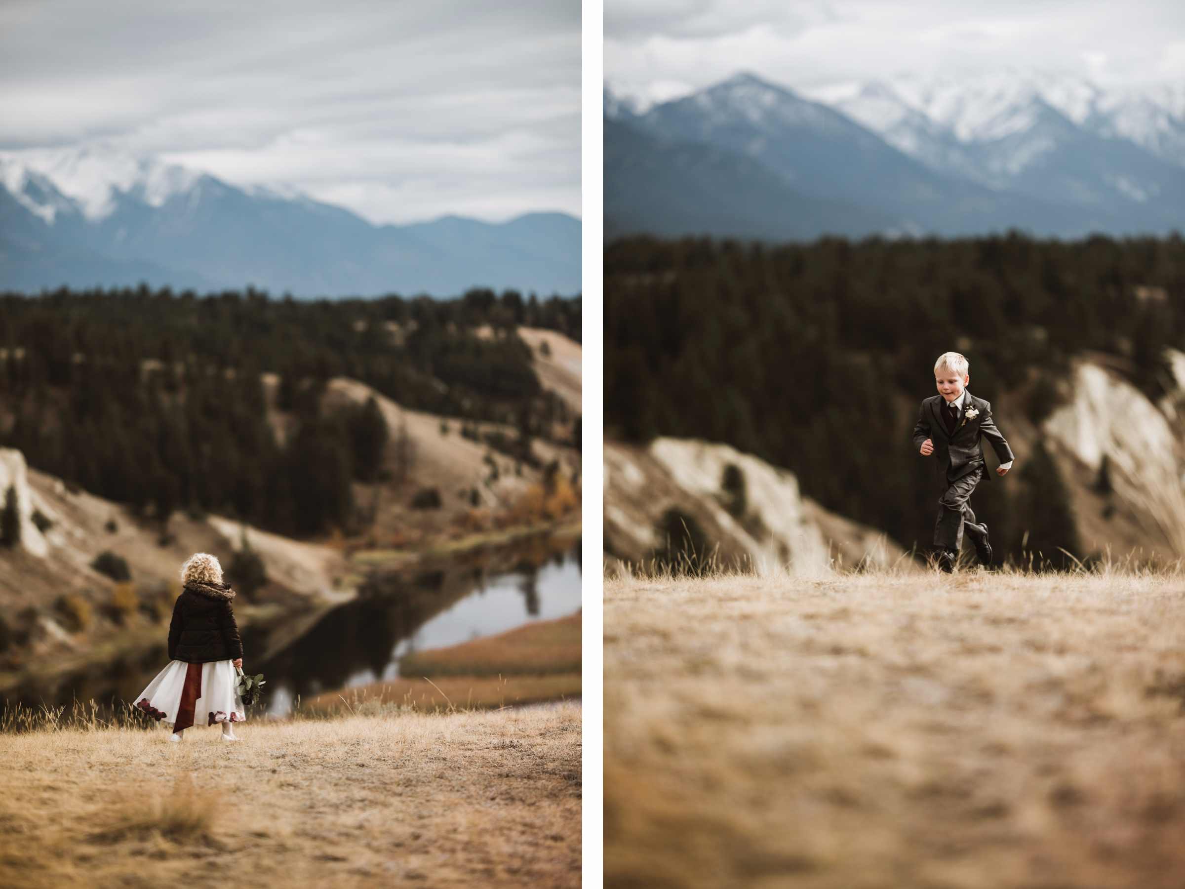 Calgary wedding photographer in Invermere for adventurous mountain destination elopement at Eagle Ranch Golf Resort, British Columbia - Image 19