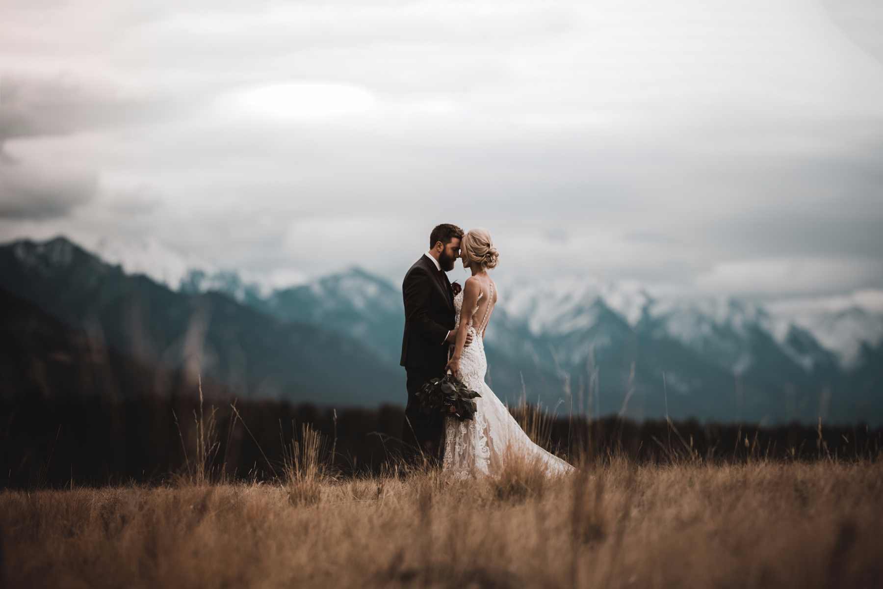 Calgary wedding photographer in Invermere for adventurous mountain destination elopement at Eagle Ranch Golf Resort, British Columbia - Image 21