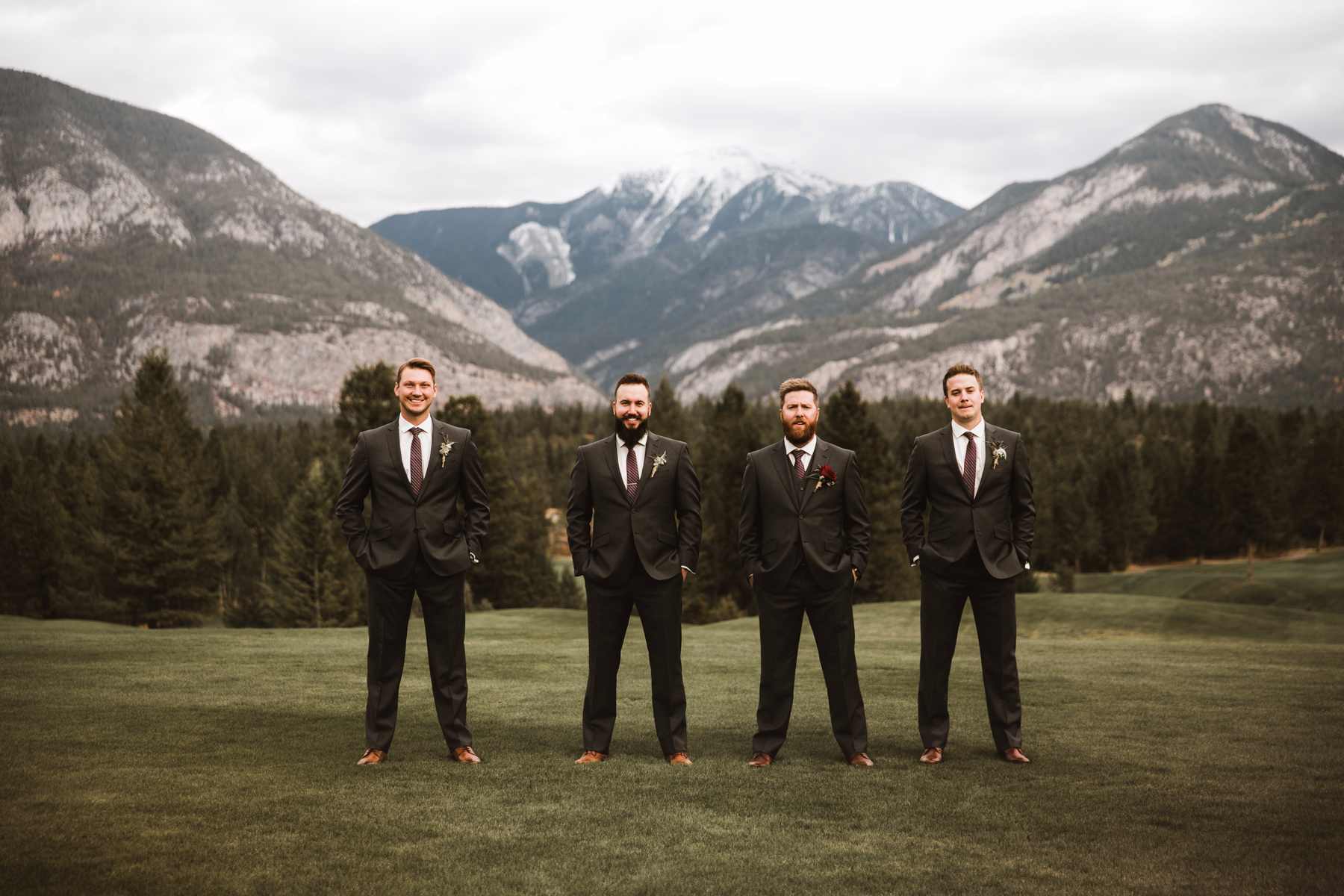 Calgary wedding photographer in Invermere for adventurous mountain destination elopement at Eagle Ranch Golf Resort, British Columbia - Image 29