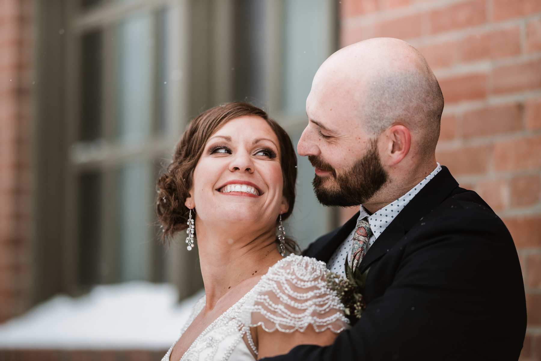 Calgary winter wedding photography at Charbar and affordable Simmons Building in East Village and The Baron Indoor Venue, Alberta - Image 31