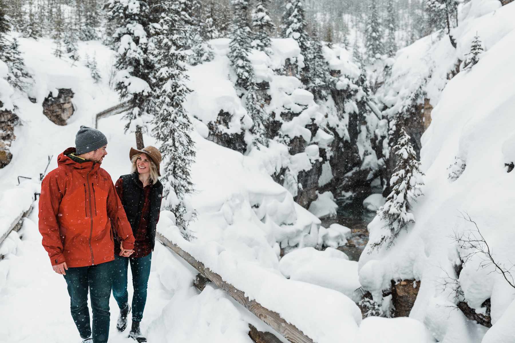 Kootenay National Park Engagement Photography Adventure Session in British Columbia and Alberta - Image 2