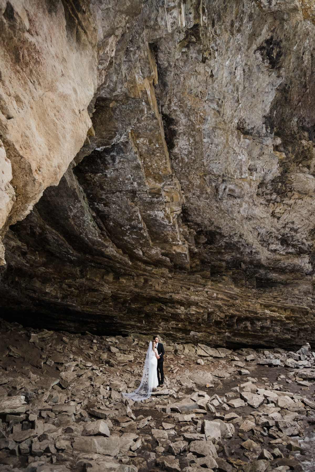 Banff Adventure Wedding Photographers for Lake Minnewanka Elopement - Image 49