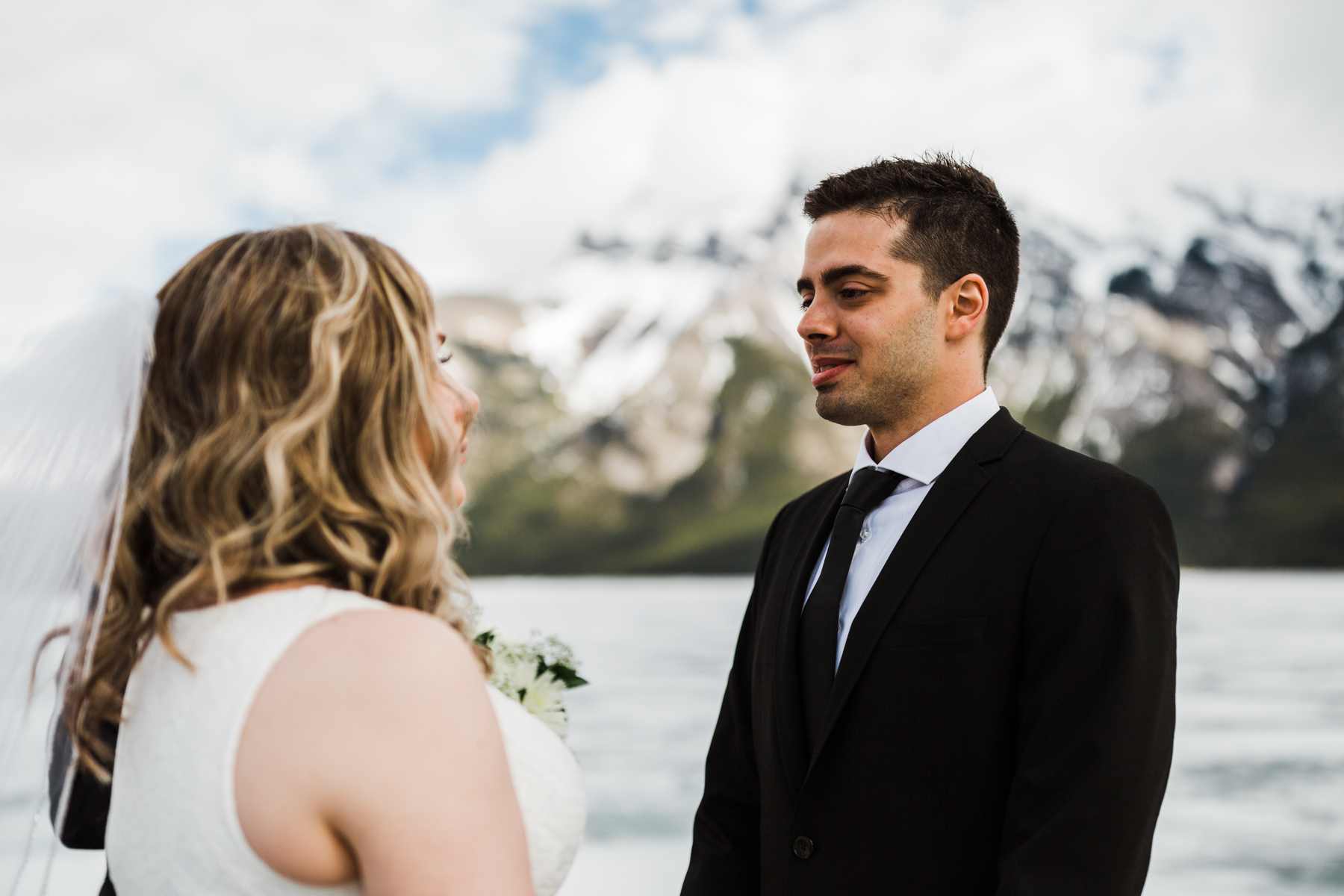 Banff Adventure Wedding Photographers for Lake Minnewanka Elopement - Image 6