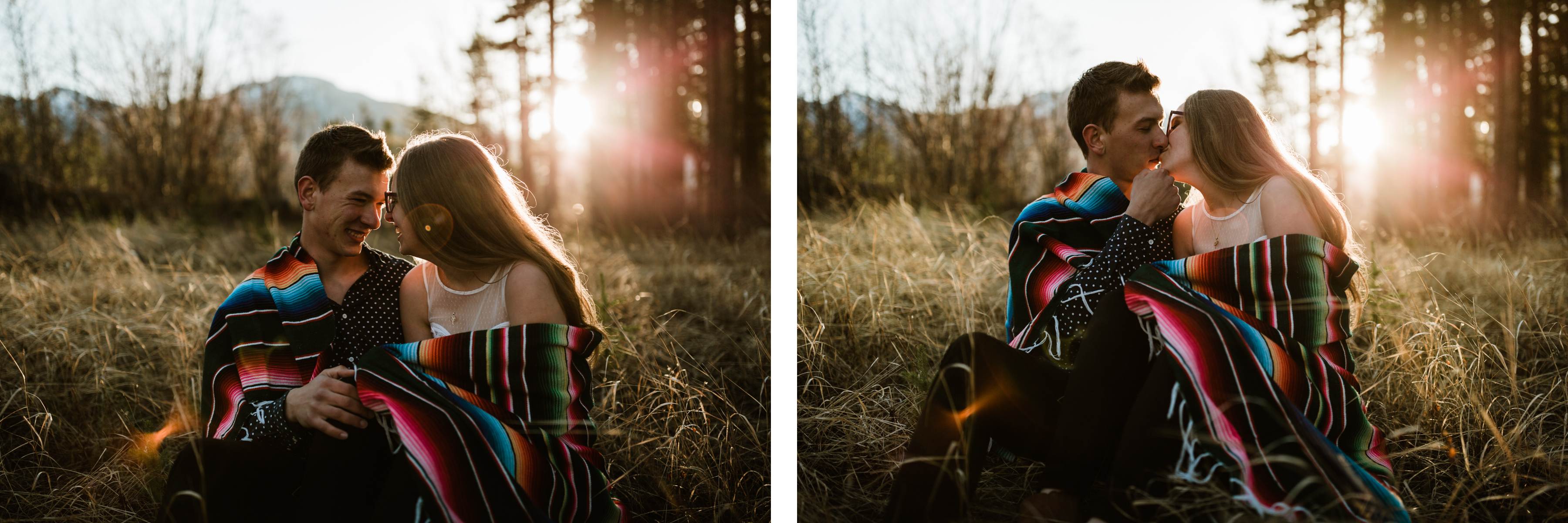 Canmore Engagement Photographers Adventure Session near Ha Ling Mountain - Photo 16