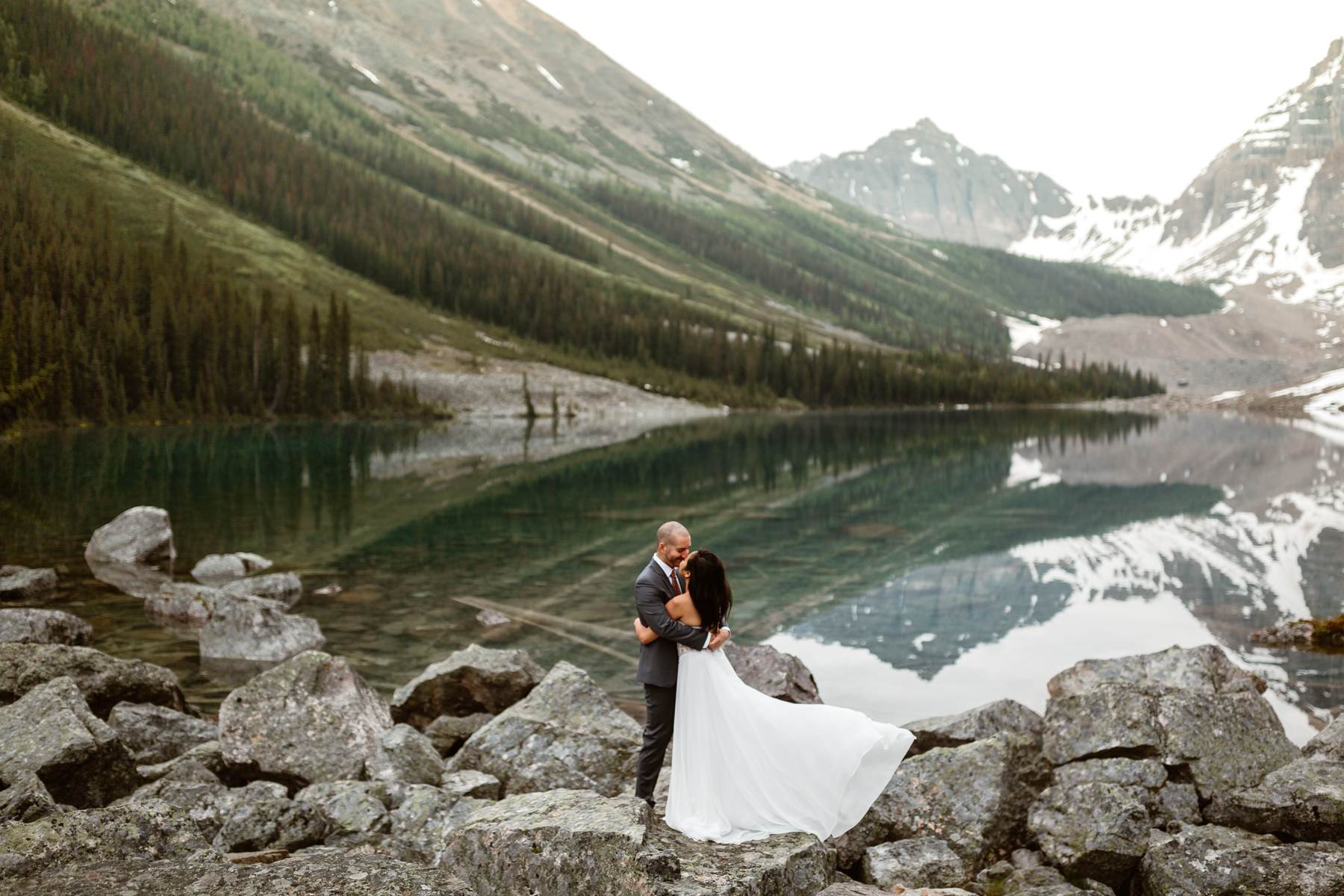 Intimate Wedding Photographers in Banff National Park - Photo 9