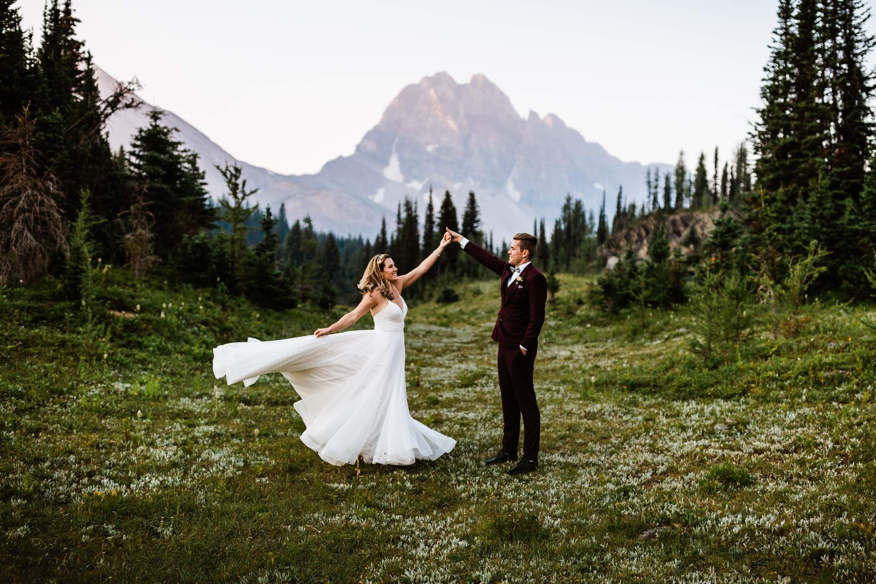 Banff Helicopter Elopement Photographers - Image 17