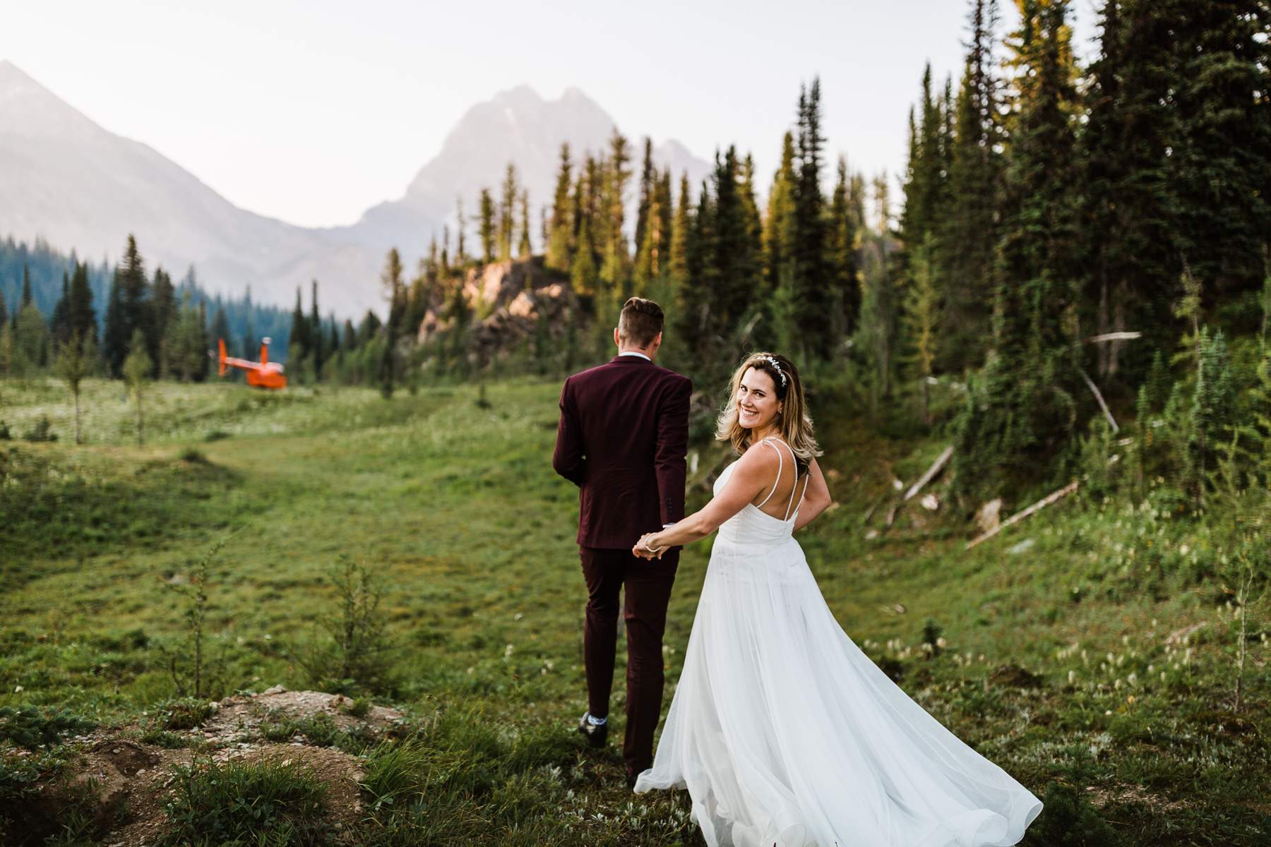 Banff Helicopter Elopement Photographers - Image 25