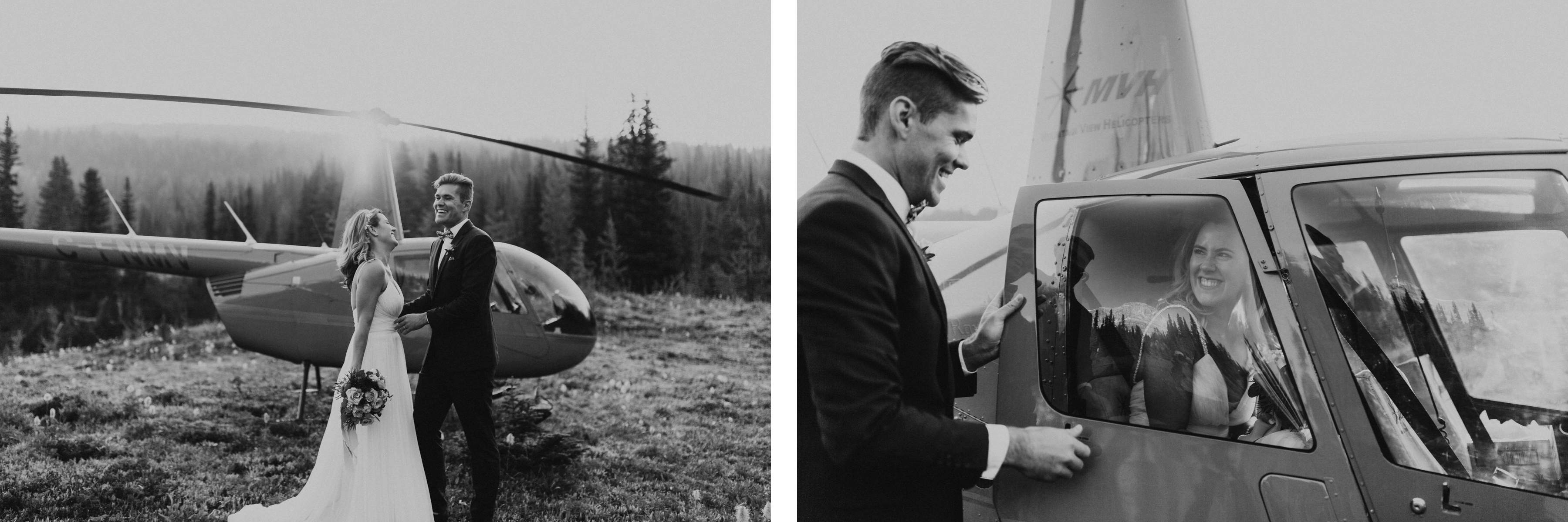 Banff Helicopter Elopement Photographers - Image 29