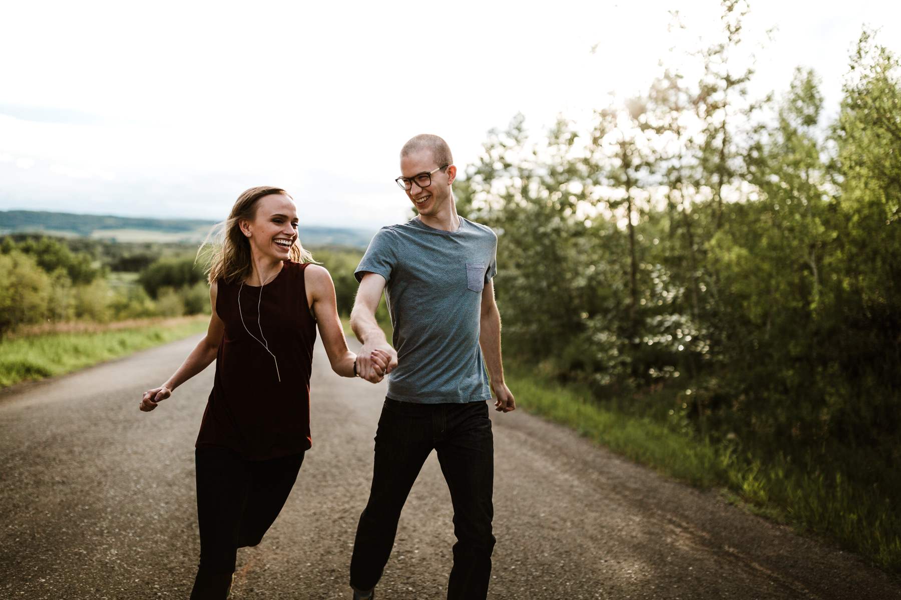 Calgary Wedding Photographers for an Okotoks Engagement - Image 1