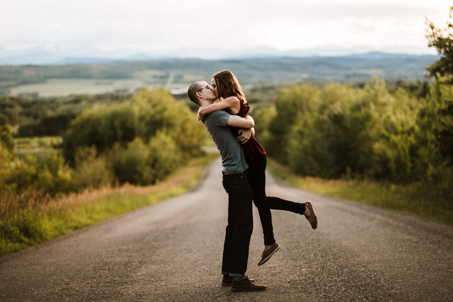 Calgary Wedding Photographers for an Okotoks Engagement - Image 3