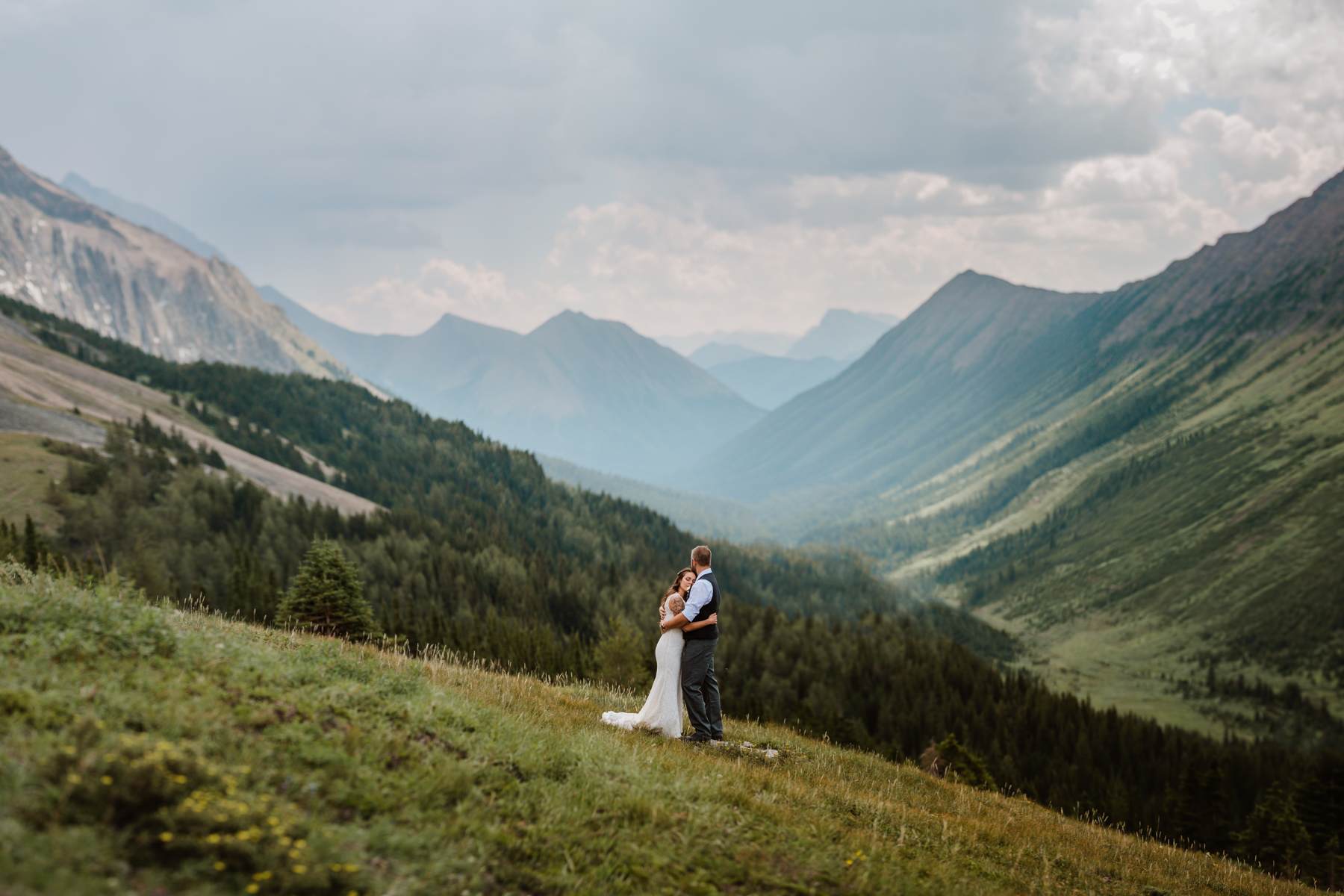 Canmore Camping Wedding Photography