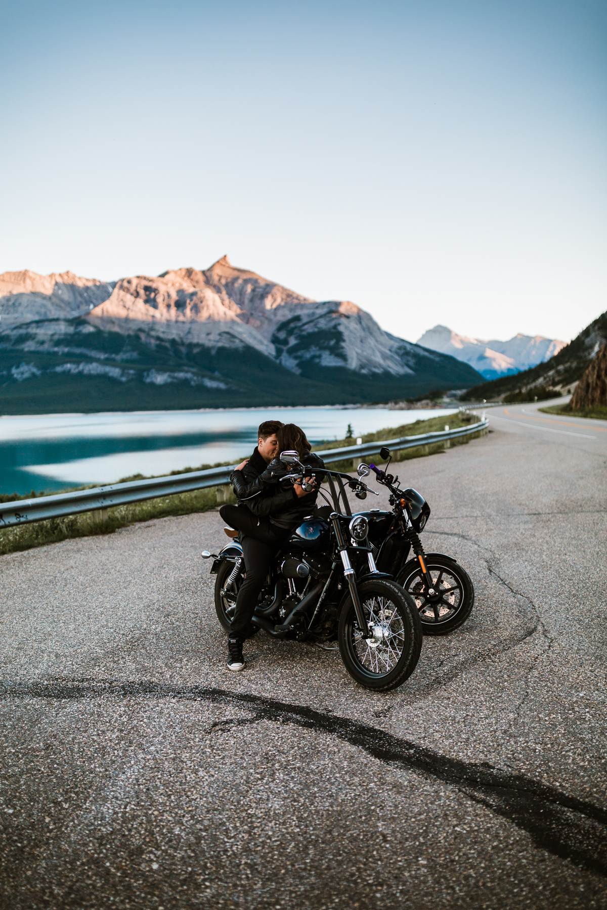 Nordegg Wedding Photographers Motorcycle Adventure Session - Photo 21