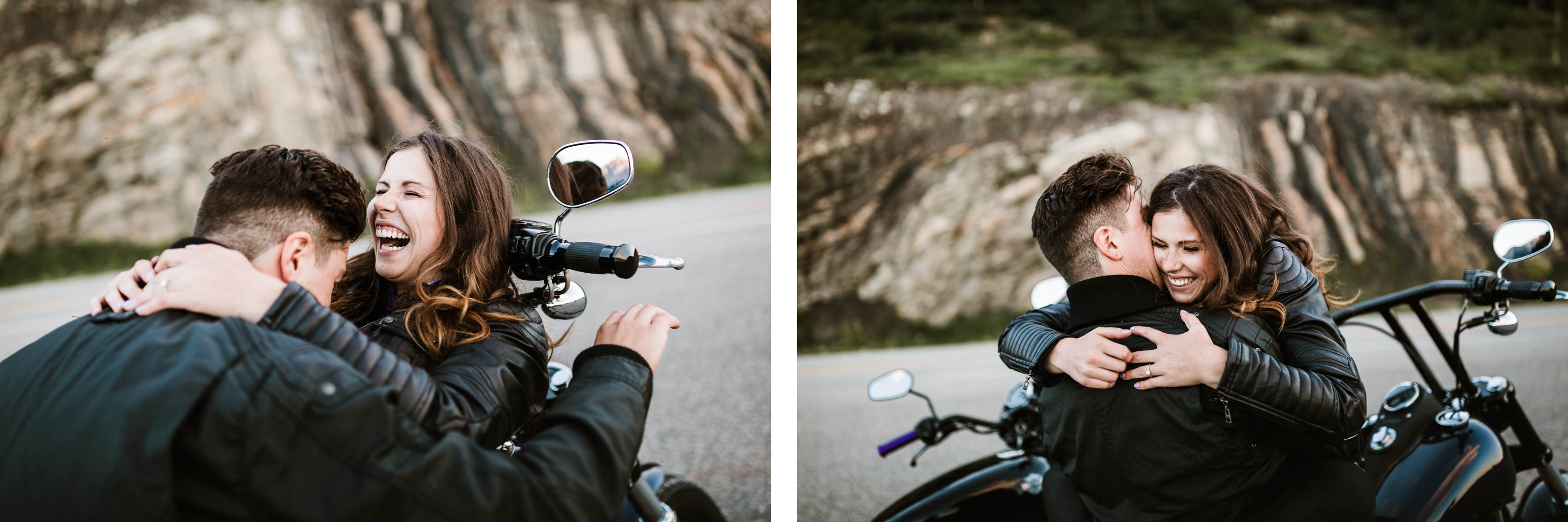 Nordegg Wedding Photographers Motorcycle Adventure Session - Photo 22