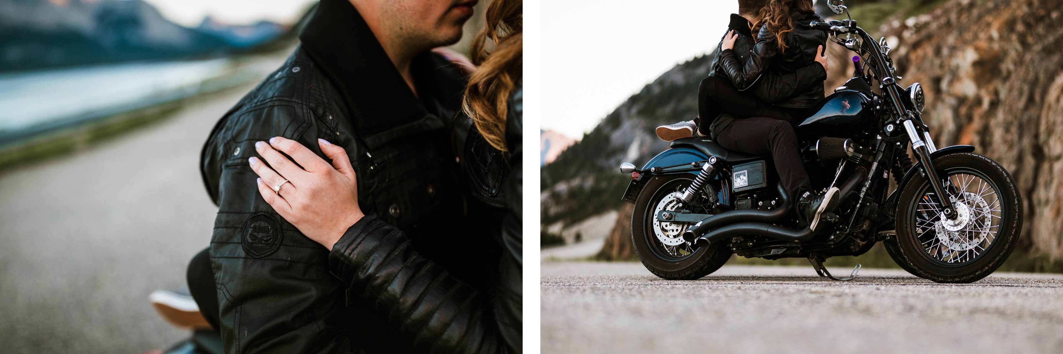 Nordegg Wedding Photographers Motorcycle Adventure Session - Photo 25