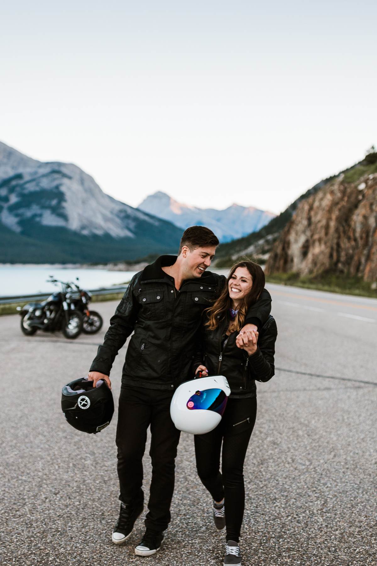 Nordegg Wedding Photographers Motorcycle Adventure Session - Photo 27
