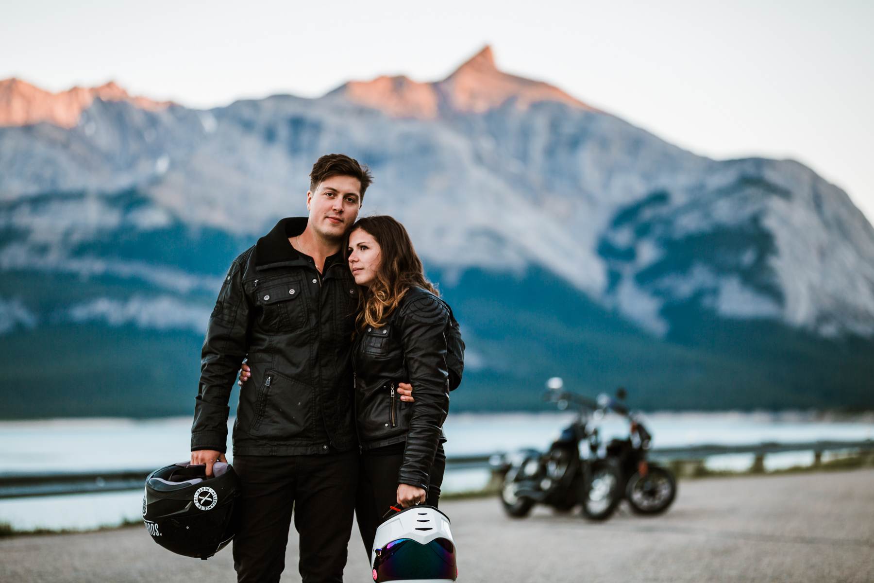 Nordegg Wedding Photographers Motorcycle Adventure Session - Photo 28