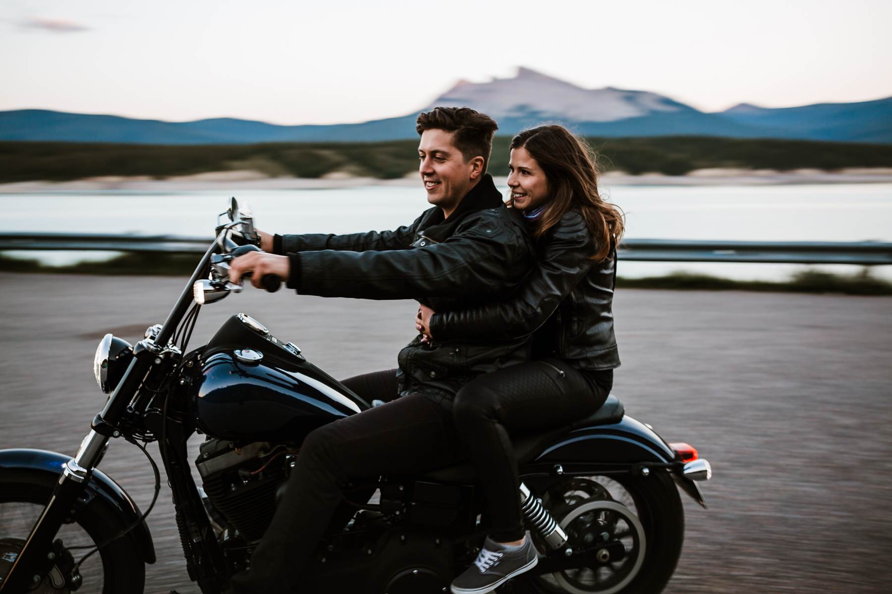 Nordegg Wedding Photographers Motorcycle Adventure Session - Photo 31