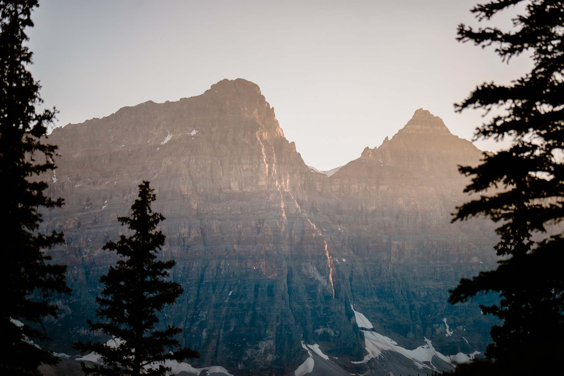 Banff Photographers at a Moraine Lake Post-Wedding Adventure Session - Photo 14