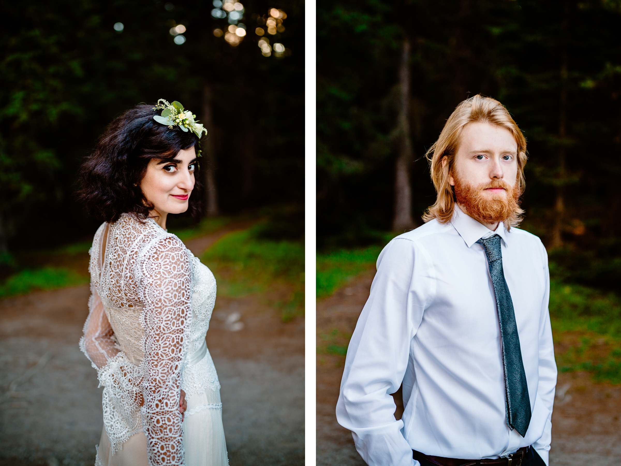 Banff Photographers at a Moraine Lake Post-Wedding Adventure Session - Photo 5