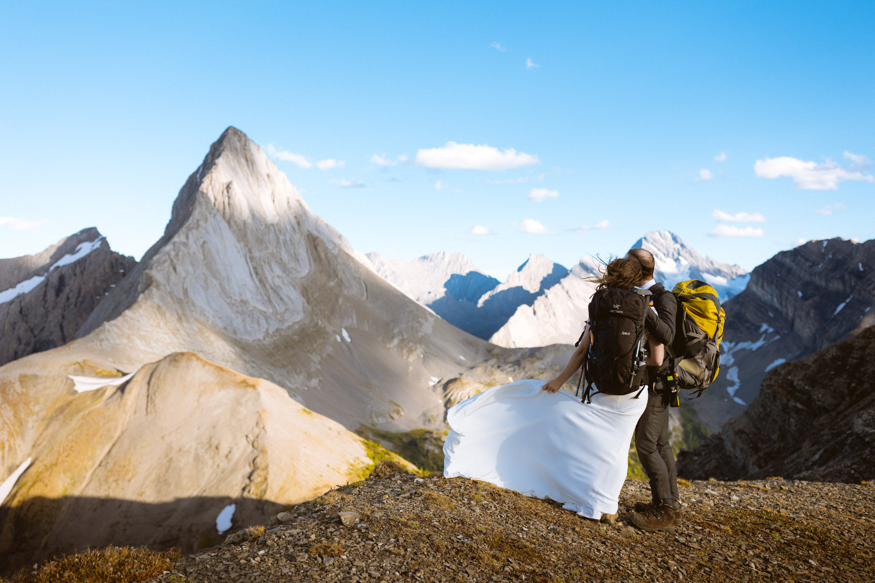 Canmore Hiking Elopement Photographers