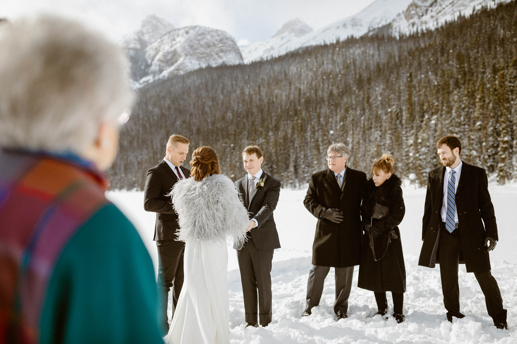 Lake Louise Winter Wedding - Photo 13
