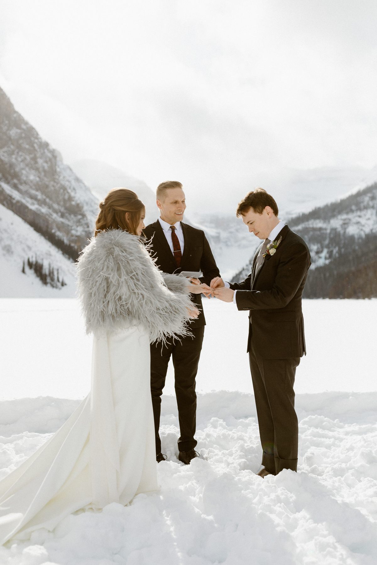 Lake Louise Winter Wedding - Photo 14