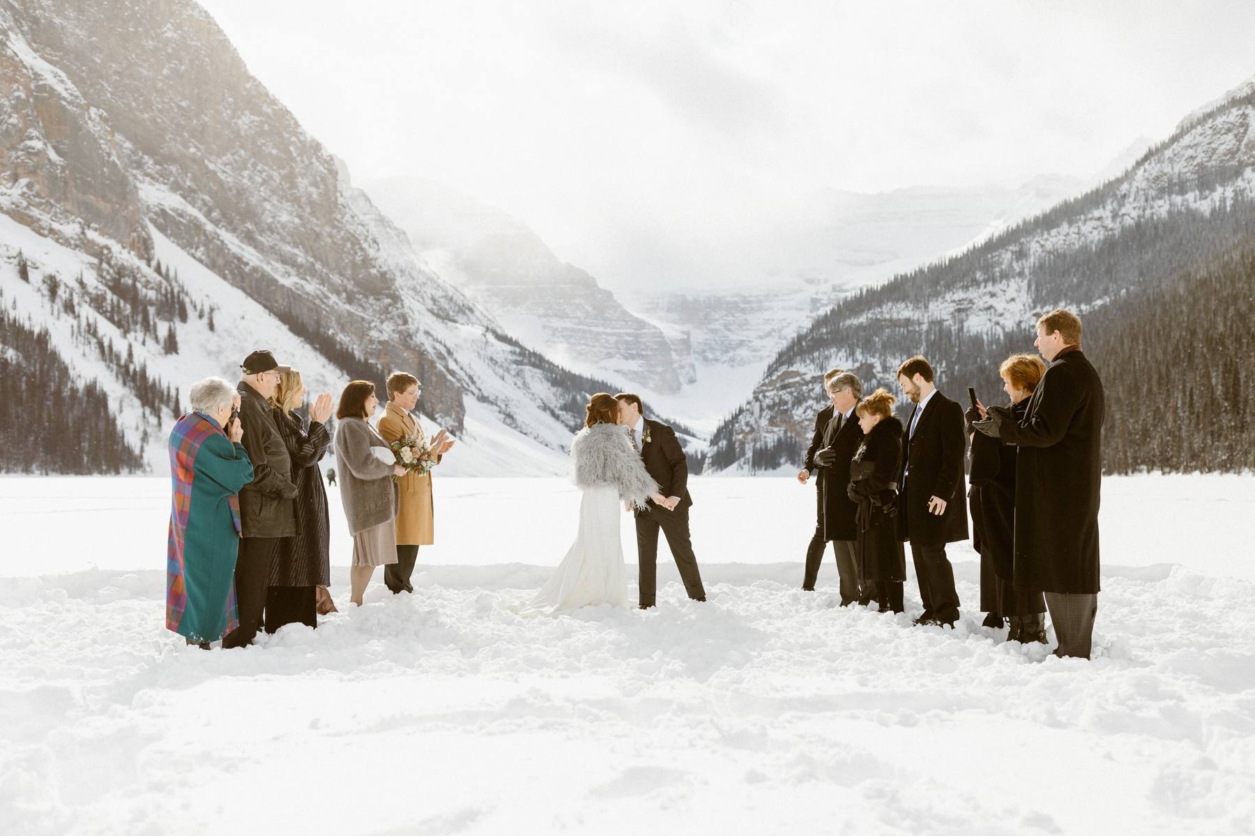 Lake Louise Winter Wedding - Photo 16