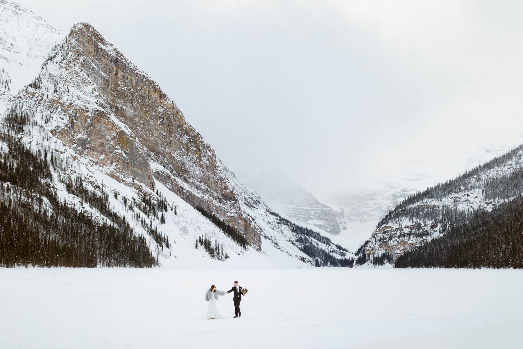 Lake Louise Winter Wedding - Photo 19