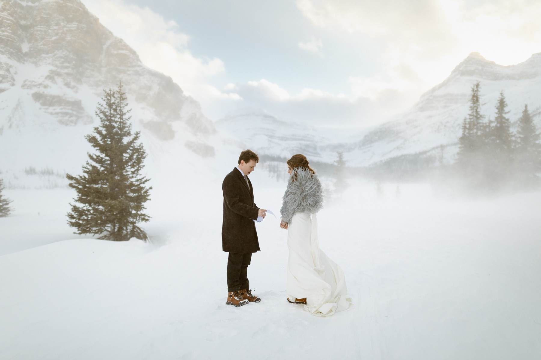 Lake Louise Winter Wedding - Photo 27