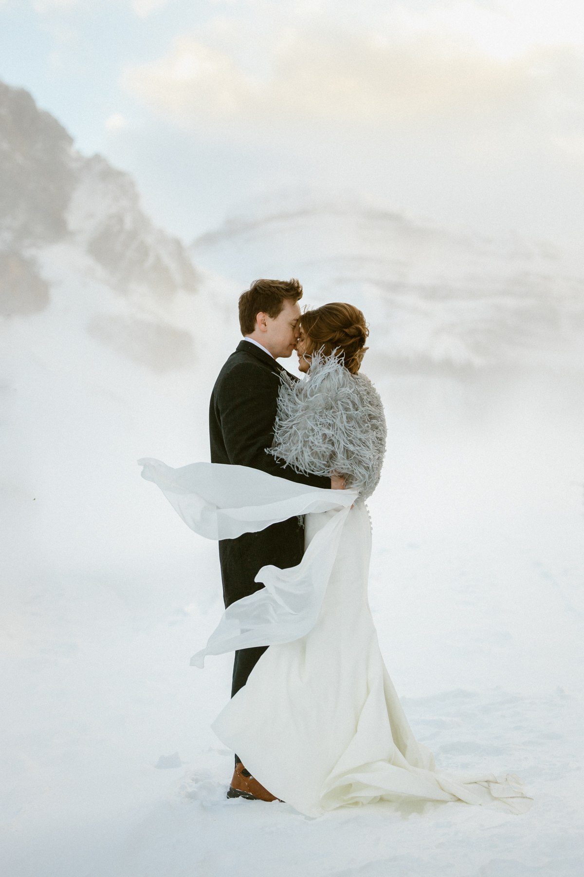 Lake Louise Winter Wedding - Photo 29