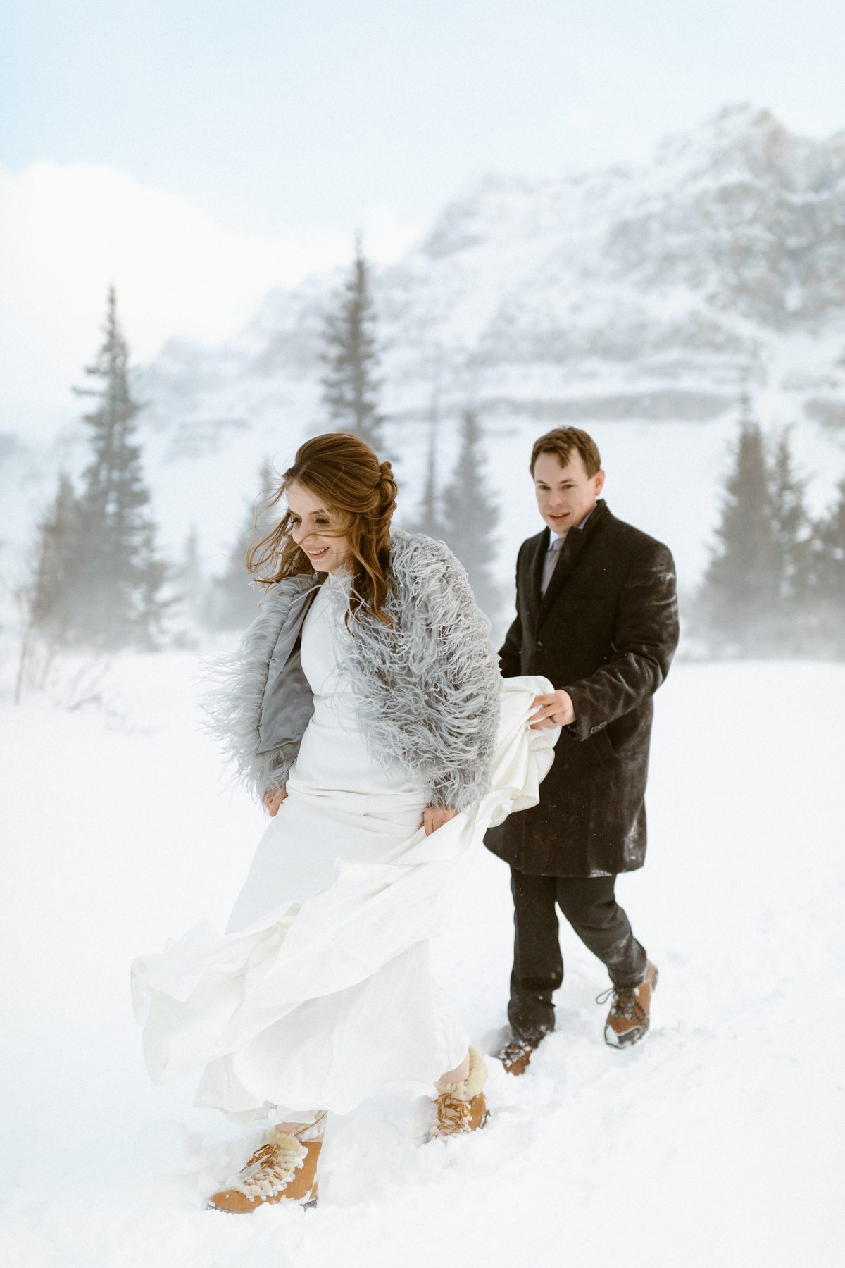 Lake Louise Winter Wedding - Photo 31