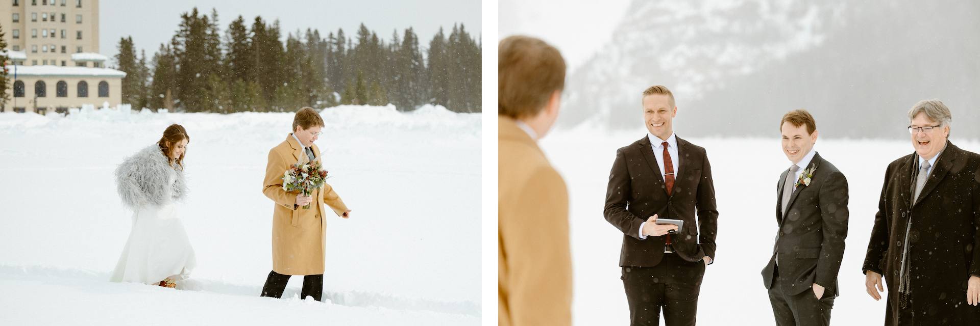 Lake Louise Winter Wedding - Photo 8