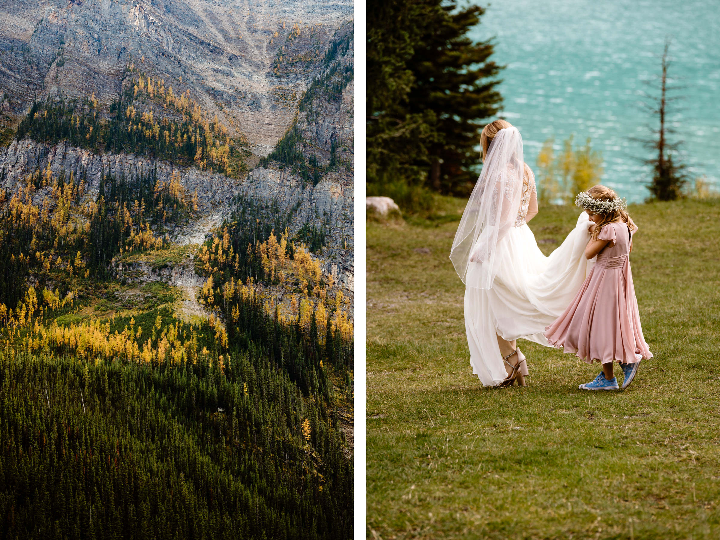 Moraine Lake wedding photos - Image 28