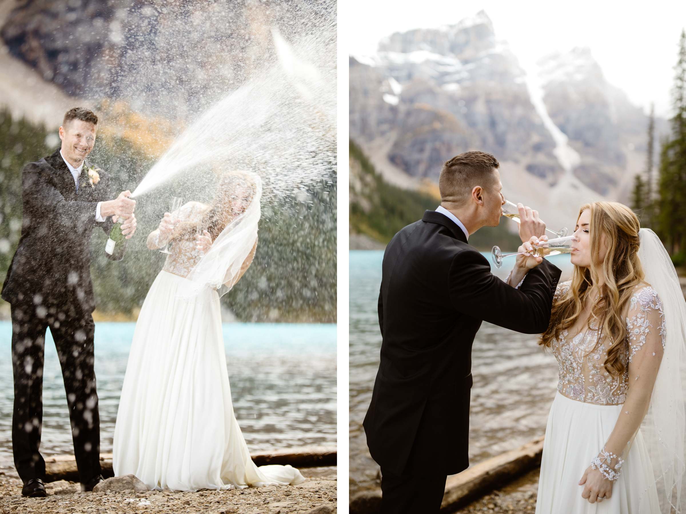 Moraine Lake wedding photos - Image 41
