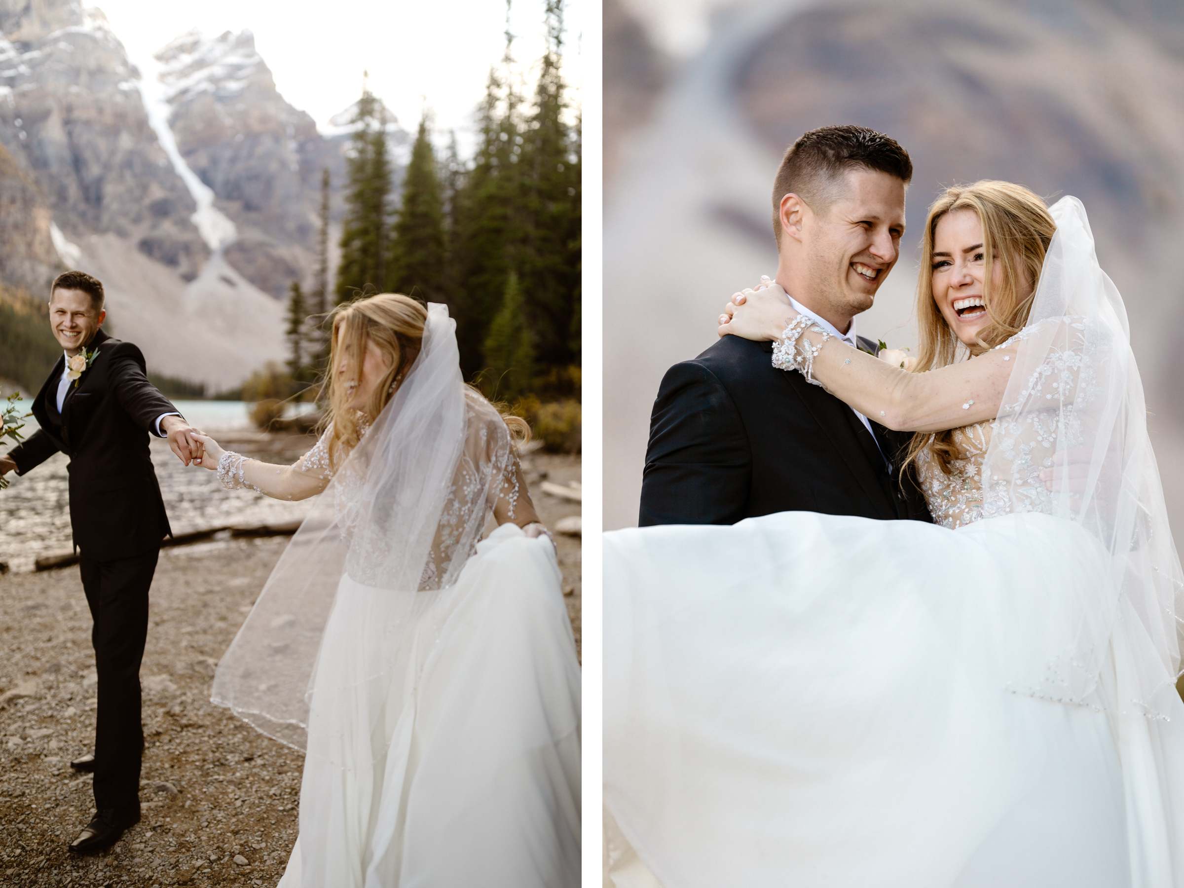 Moraine Lake wedding photos - Image 46