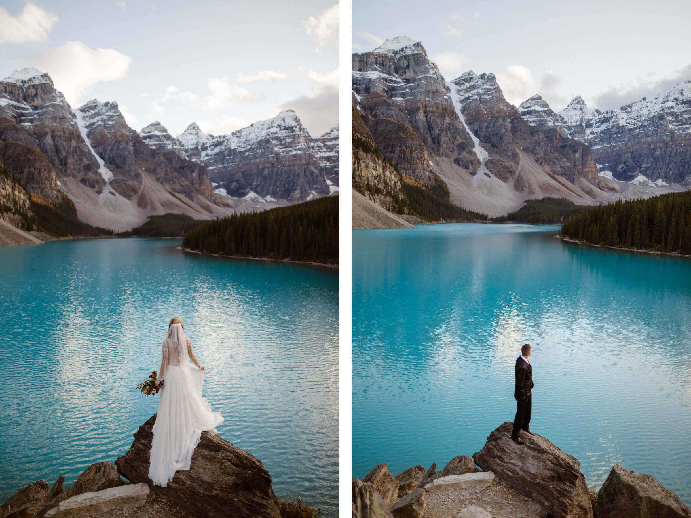 Moraine Lake wedding photos - Image 55