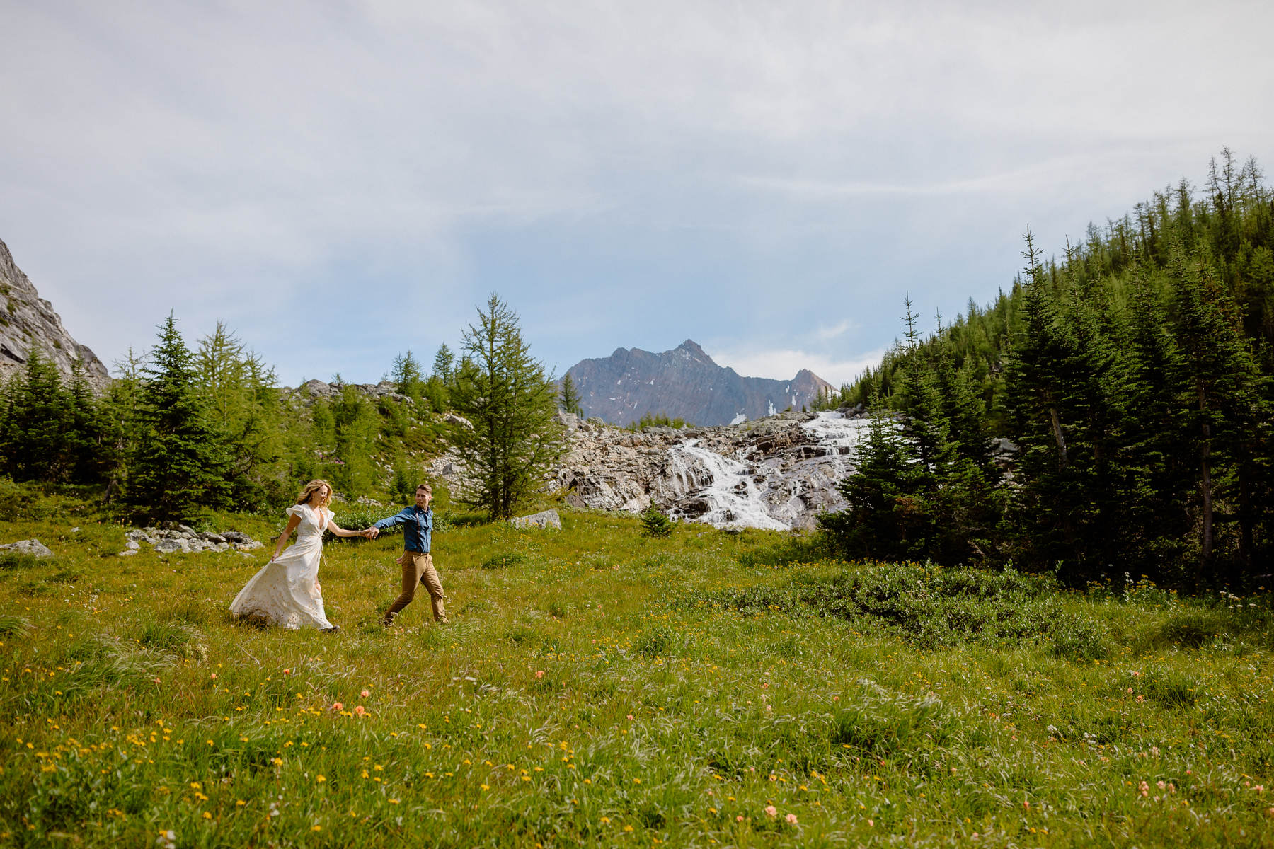 Adventure Elopement Photographers at a Hiking Wedding near Invermere - Photo 53