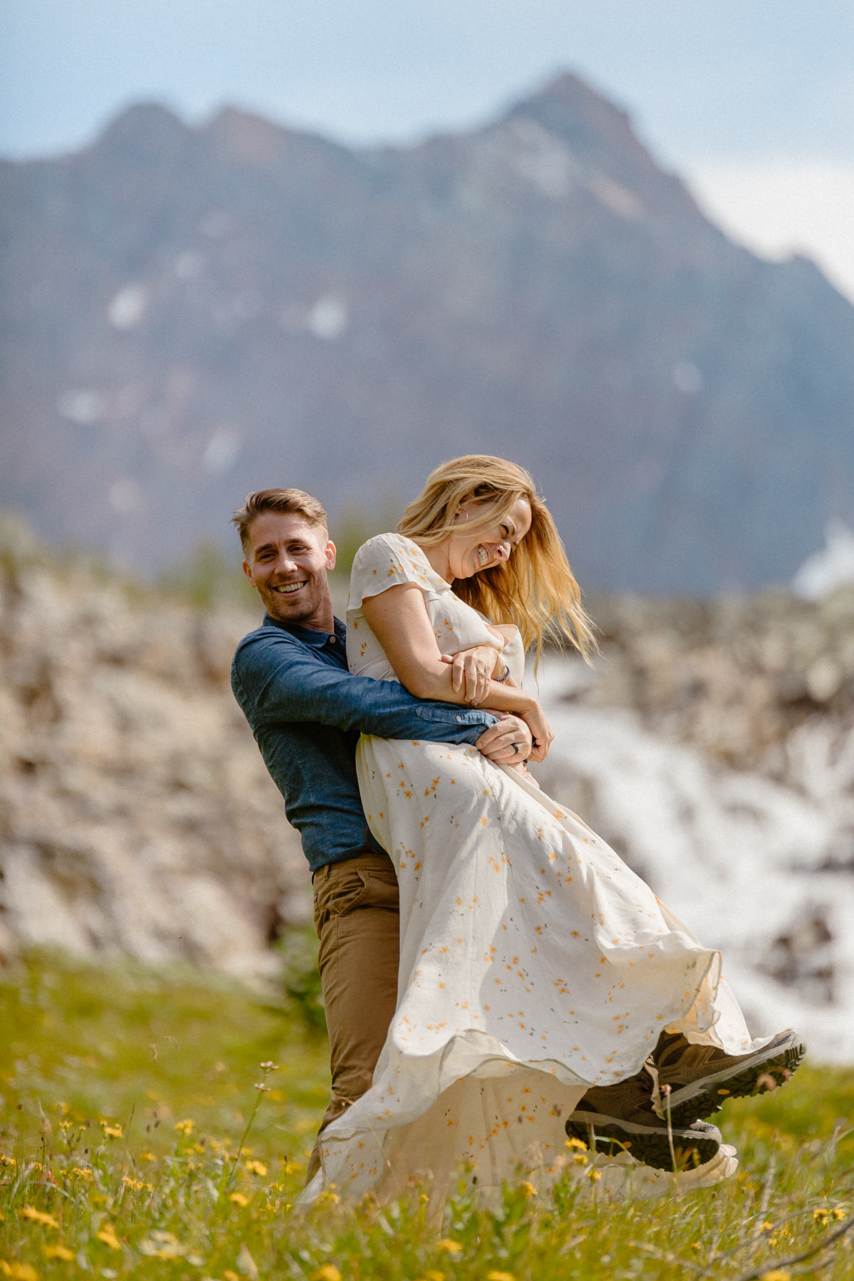 Adventure Elopement Photographers at a Hiking Wedding near Invermere - Photo 54