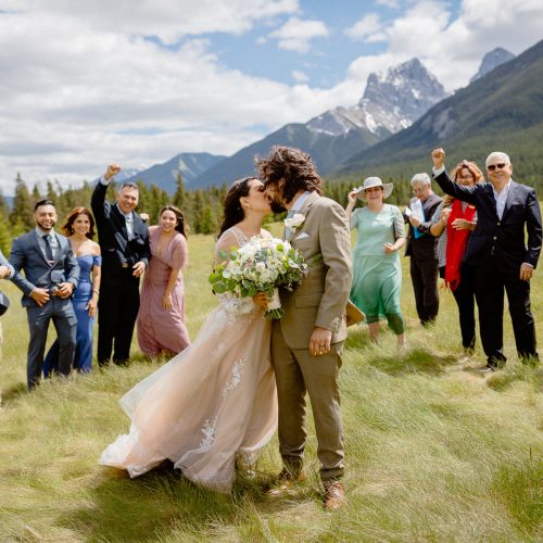Banff wedding photographers at Quarry Lake and Moraine Lake