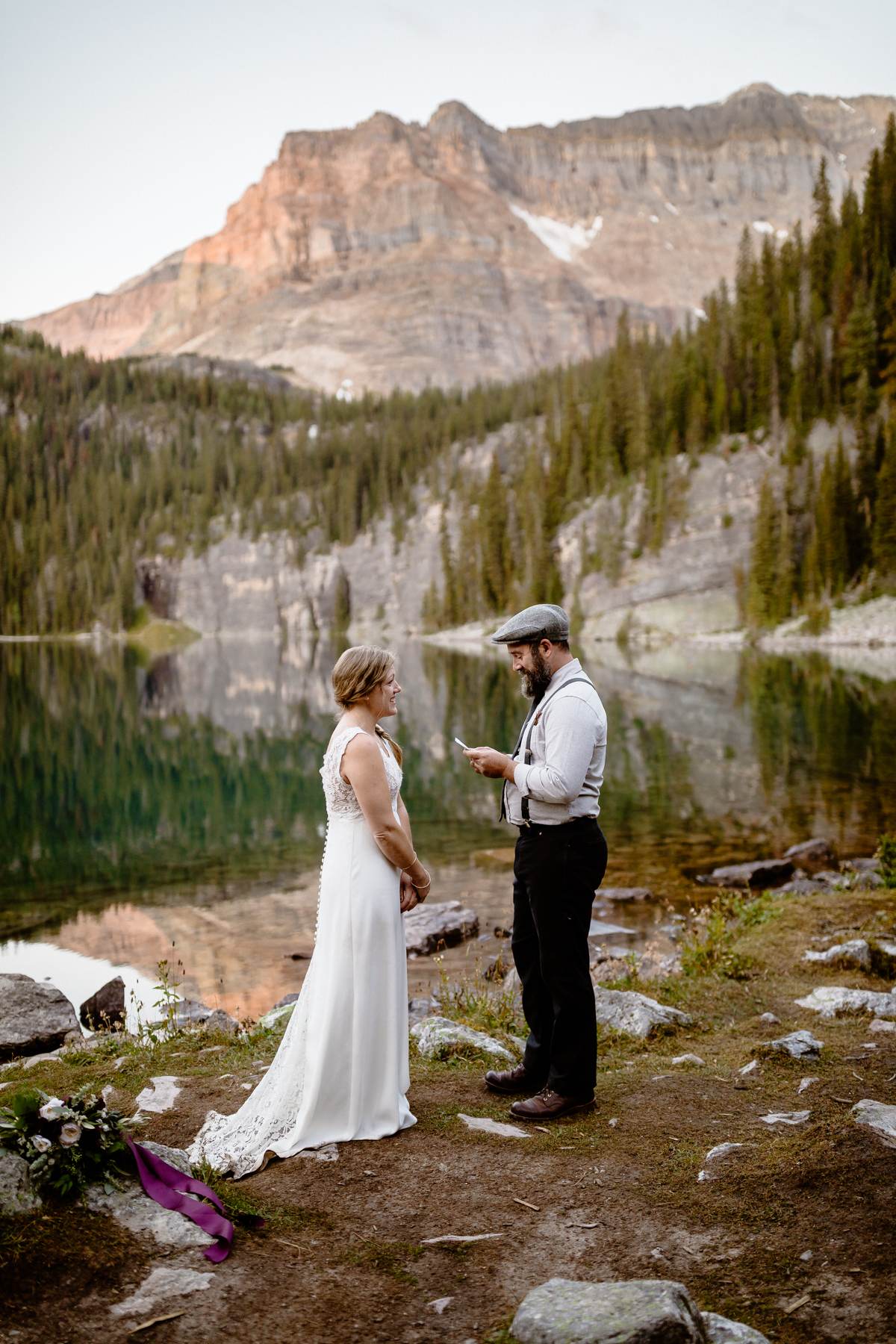 Backpacking Elopement in Banff National Park - Photo 25