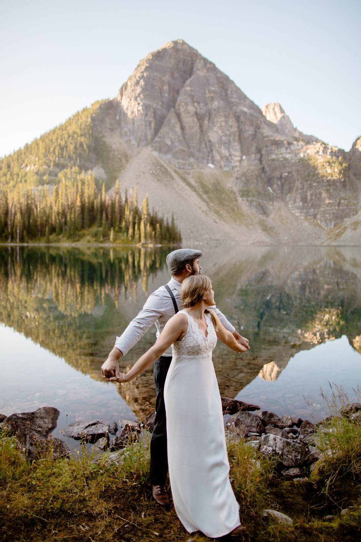 Backpacking Elopement in Banff National Park - Photo 40