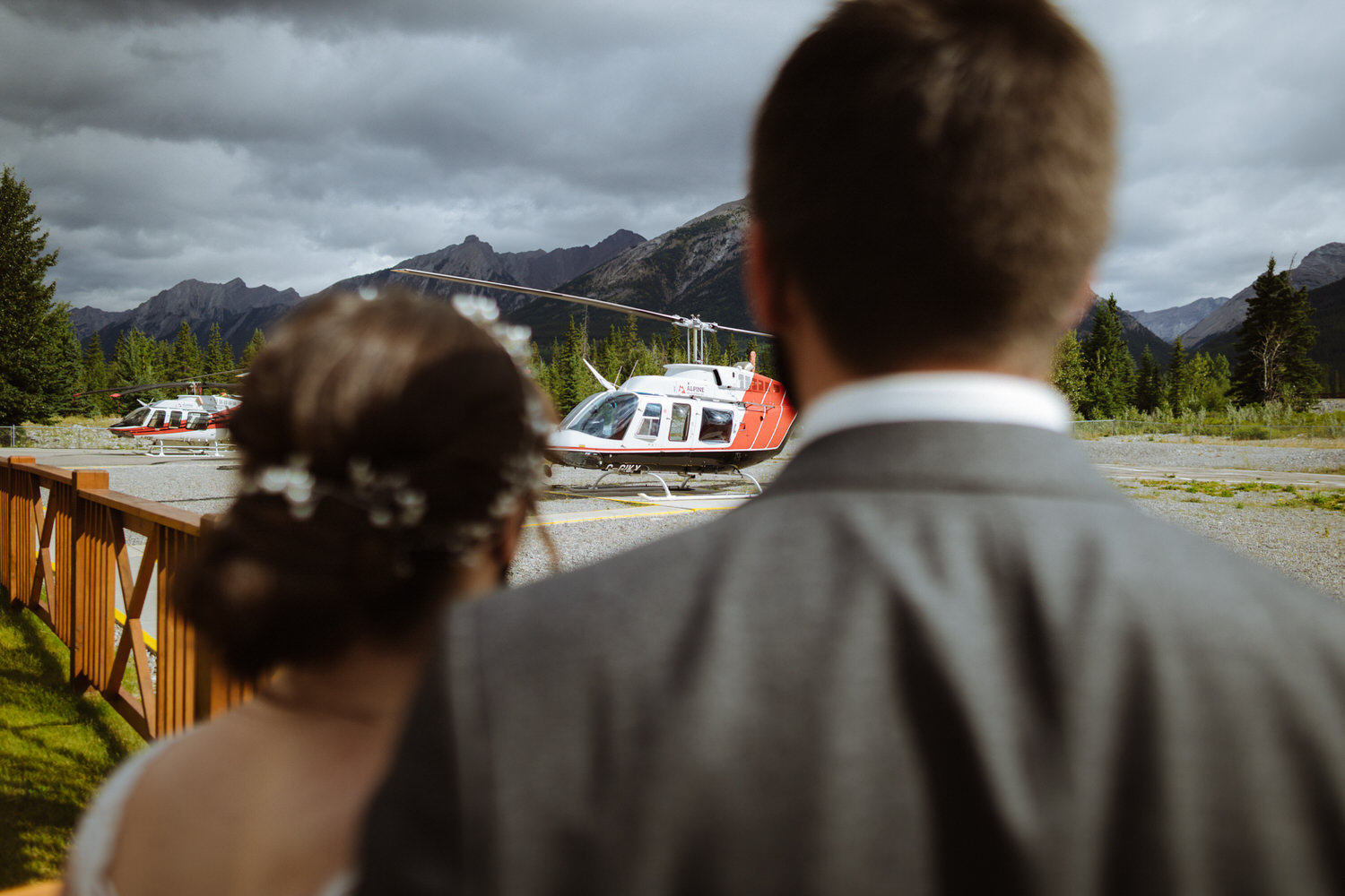 Banff Helicopter Wedding - Photo 12
