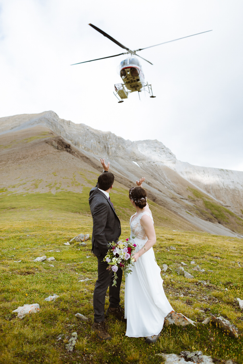 Banff Helicopter Wedding - Photo 19