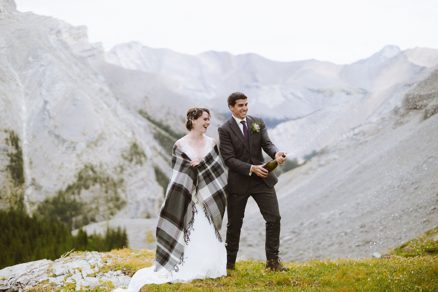 Banff Helicopter Wedding - Photo 47