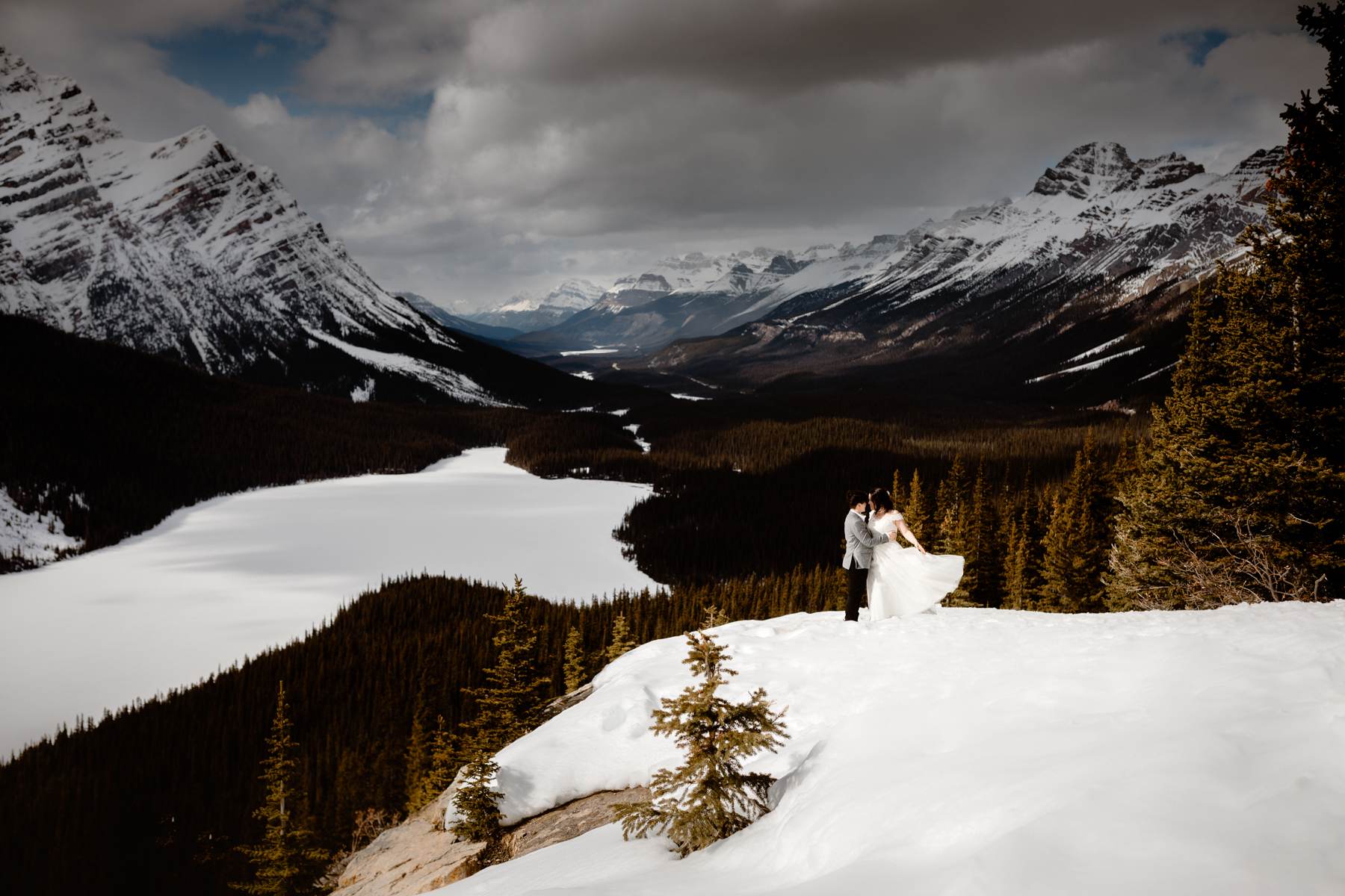 Banff National Park Elopement Photography with LGBTQ-friendly photographers - Image 12